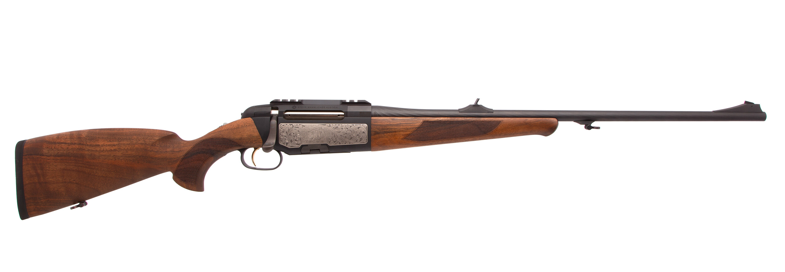 Карабин нарезной Mannlicher Luxus St. к.308Win 600мм с планкой Picatinny