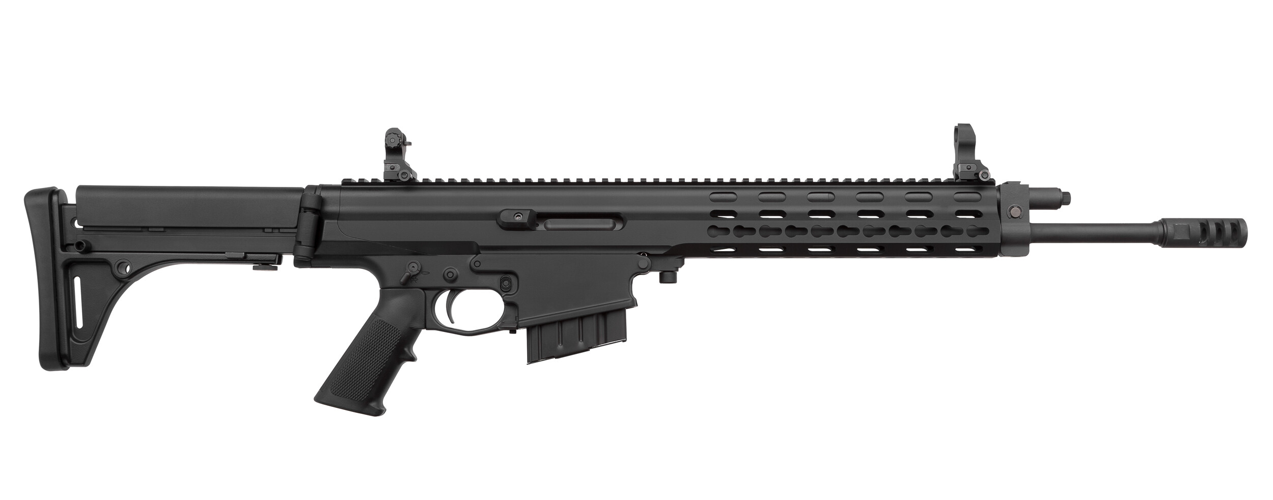 Карабин нарезной Robinson Keymod к.223 16" Light Black c ДТК