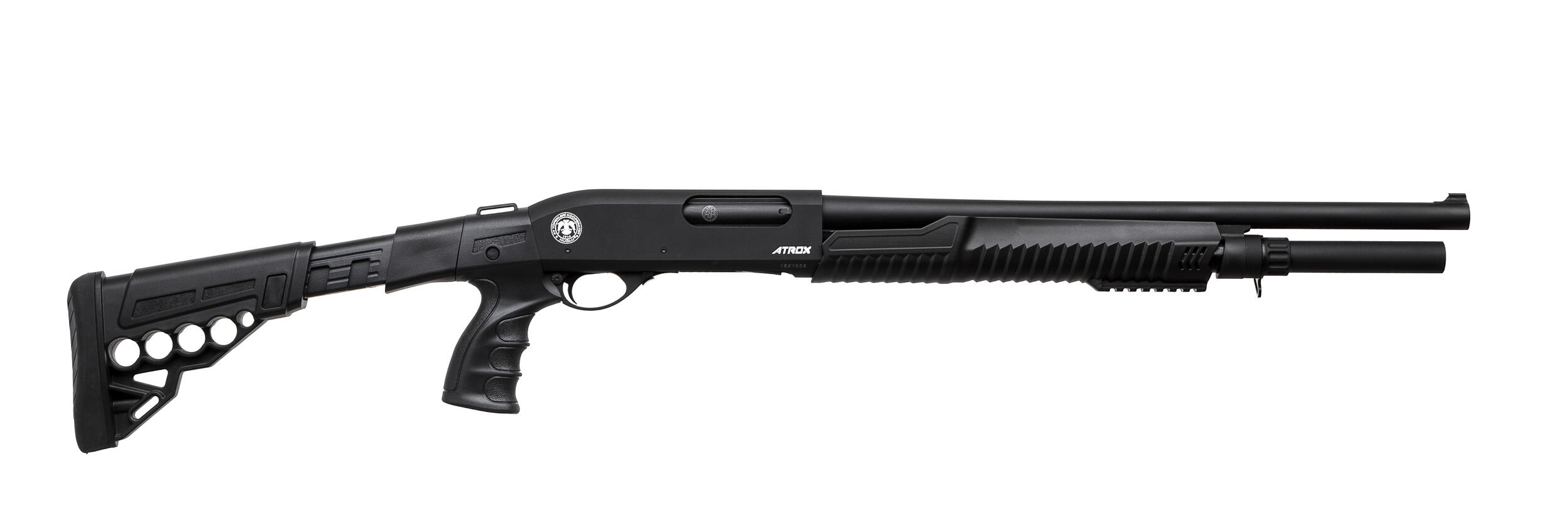 ММГ Ружье охотничье Huglu ATROX Basic Black Telescopic stock 12/51 см 7+1 Массогабаритный макет