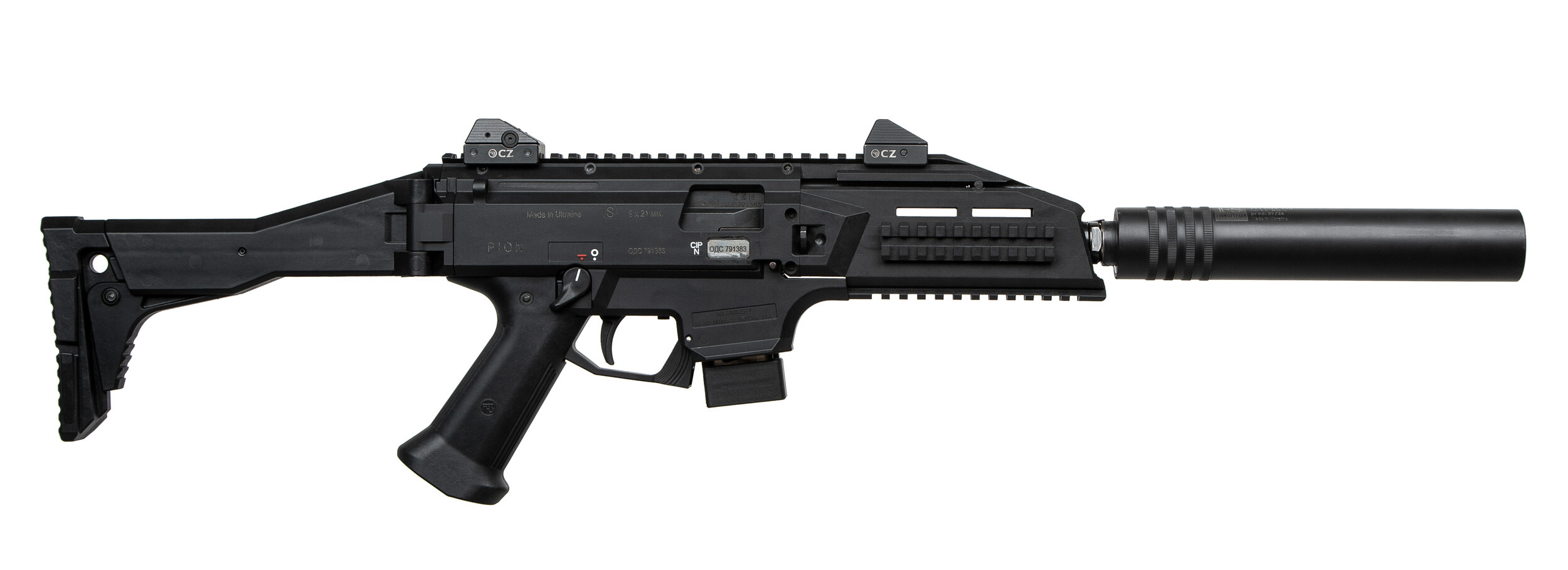 ММГ Карабин нарезной CZ PION EVO 3 S1 9x21 (чехол) Массогабаритный макет