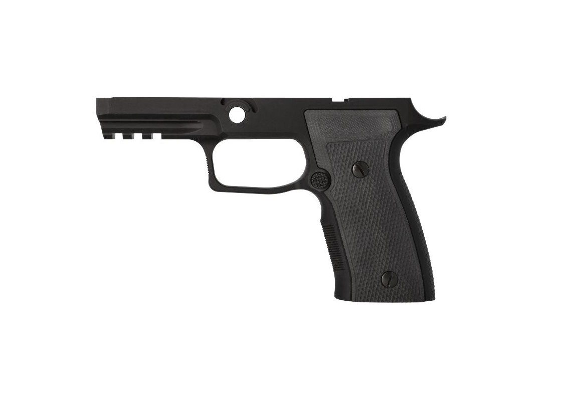 Рама пистолета Sig Sauer P320, 9/40/357, AXG, CARRY, G10 grip panel, Black