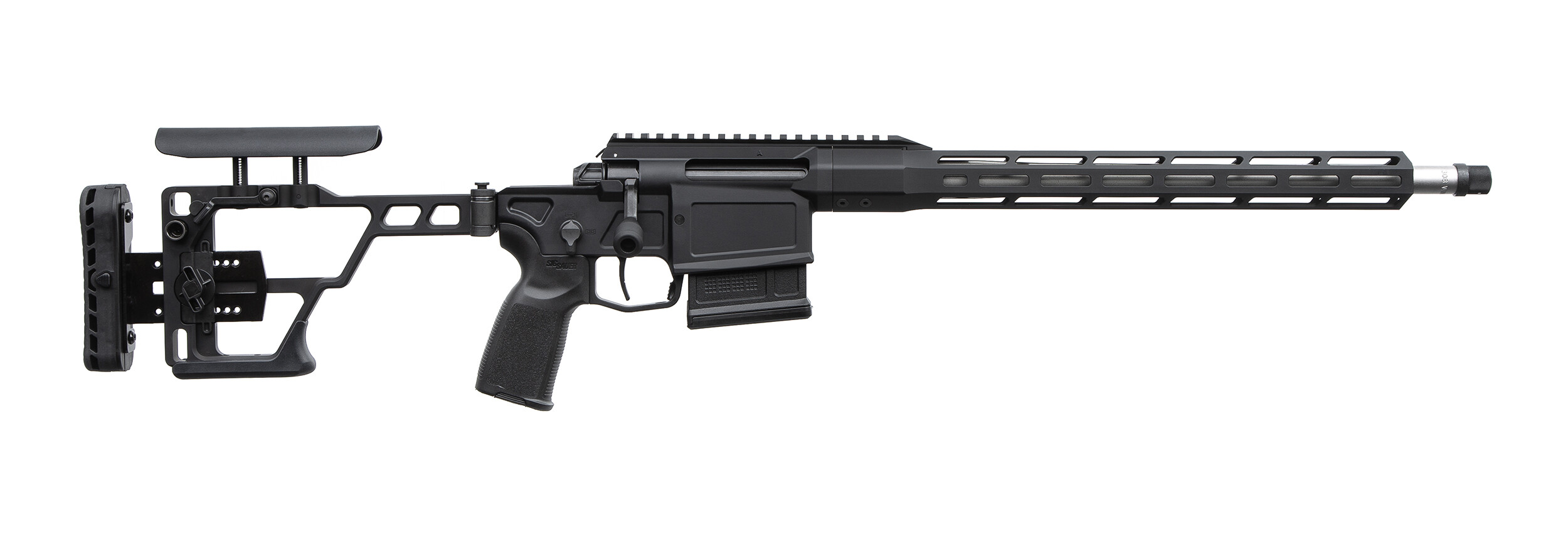 Карабин нарезной Sig Sauer CROSS 308 WIN 16" BLACK, FOLD PRS, MLOK, (1) 5RD MAG