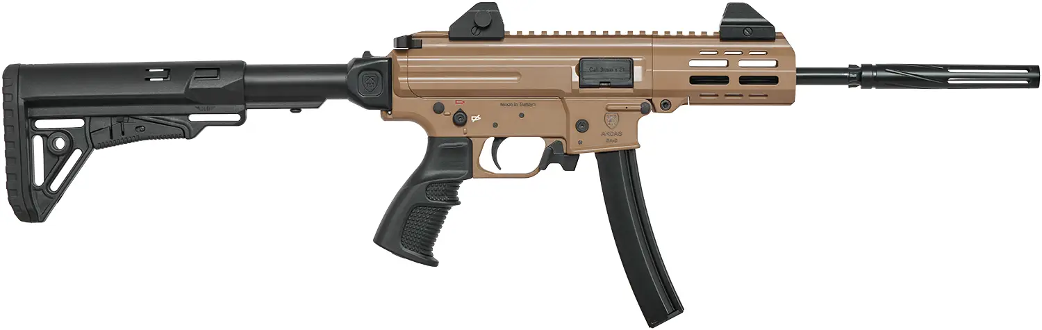 ММГ 2418.01.63 Карабін AKDAS SA-9 FDE кал. 9мм (9x21) FDE Массогабаритный макет