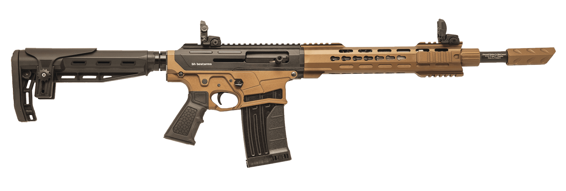 ММГ Ружье охотничье BESTHUGLU BA812 BRONZE, 12/76 18,5" Массогабаритный макет