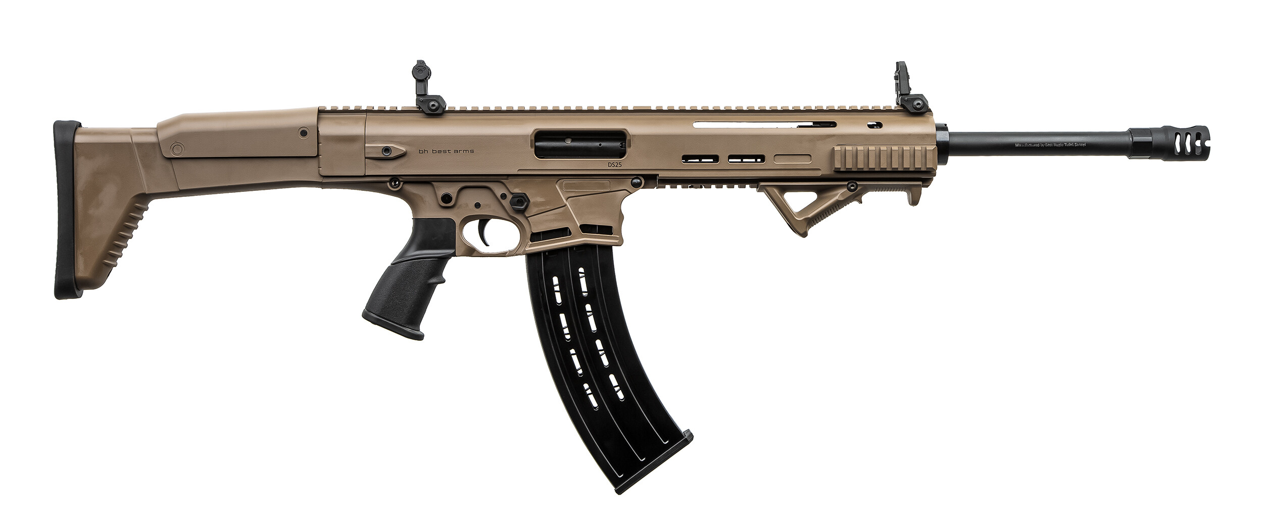 ММГ Ружье охотничье BESTHUGLU DS25 FDE, 12/76 18,5" Массогабаритный макет