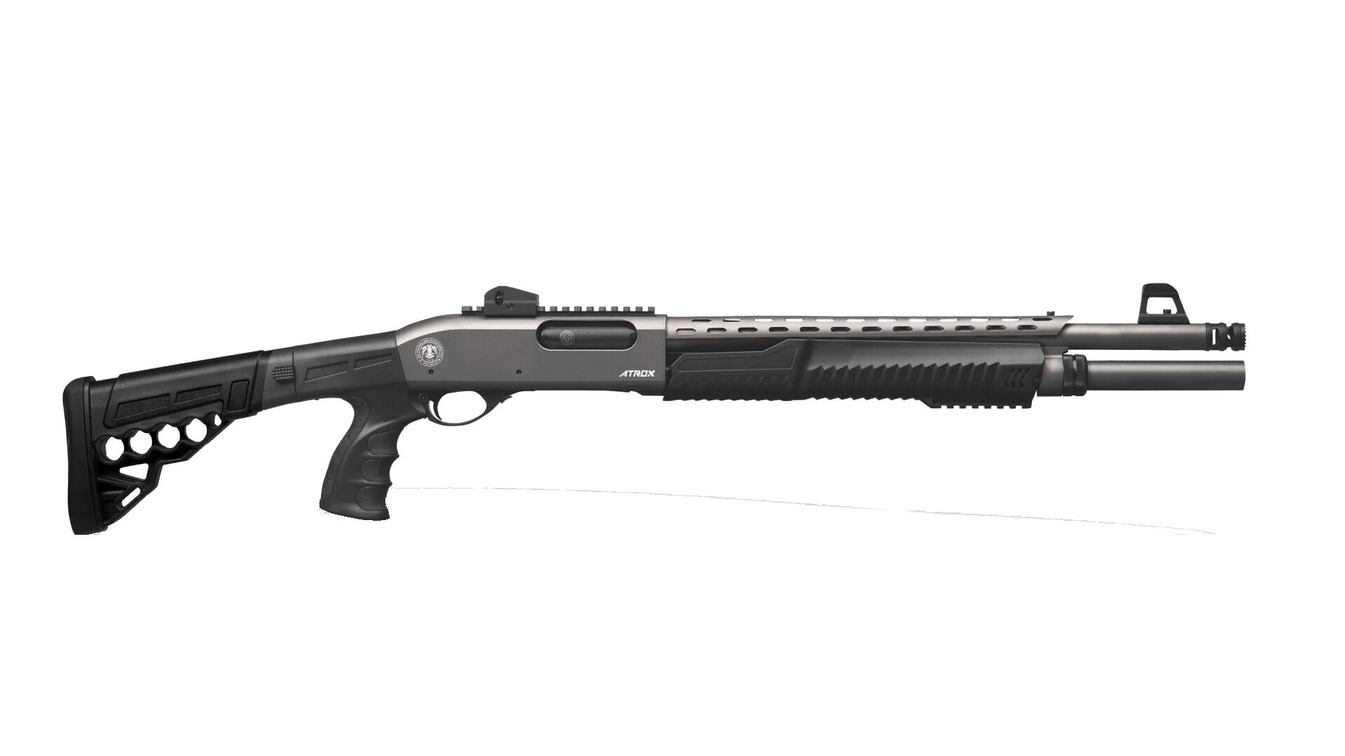 ММГ ATROX Tactic Plus Grey Telescopic Stock 12/47 см Ружье гладкоствольное Huglu 7+1 Массогабаритный макет