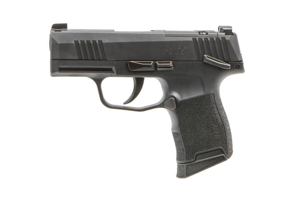 Пистолет спортивный Sig Sauer P365 9мм, X-RAY 3, (2) 10RD STEEL MAG, OR, MS