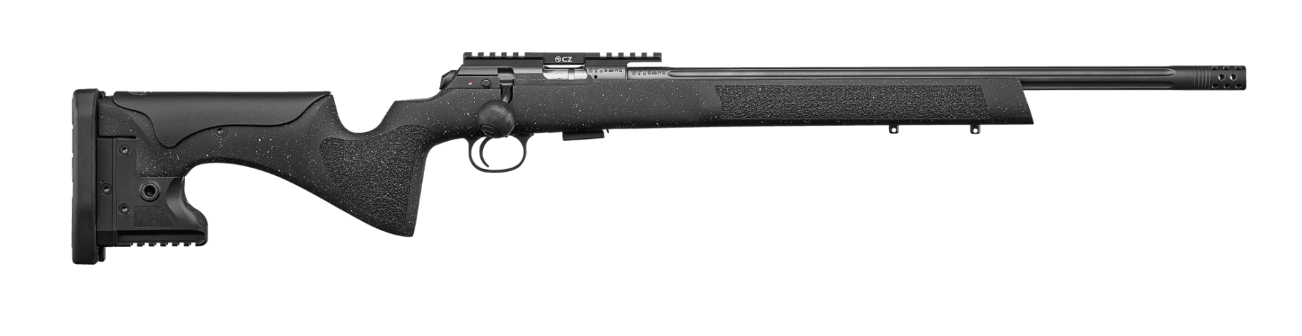 Карабин охотничий CZ457 LRP BLACK  кал.22LR 20",1/2x20 с 5-ти заряд.магазином