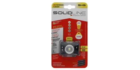Налобний ліхтар Solidline SH5, 350/220/100/20, блістер