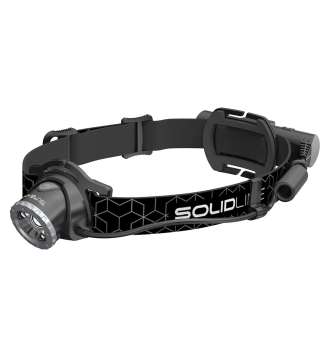Налобний ліхтар Solidline SH6R, заряджається, 600/250/30, блістер