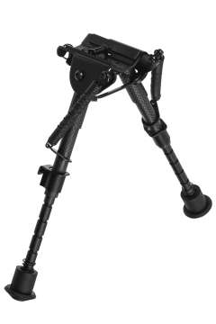 Сошки Vector Optics 155-230 мм на антабку. Карбонове волокно, підпружинені