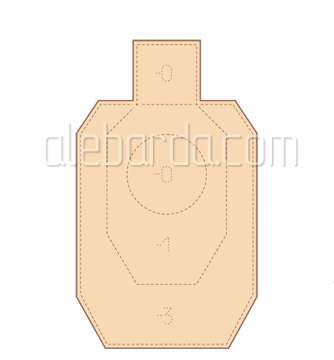 Мішень IDPA міні