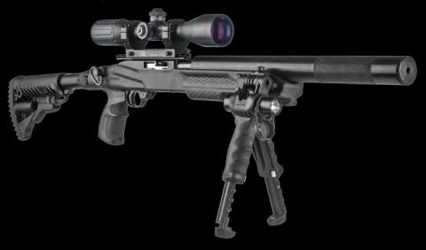 Набір конверсійний FAB M4 для Ruger 10/22, приклад М4 телескоп.