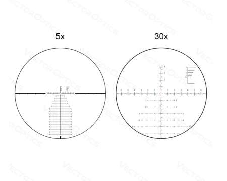 Приціл оптичний Vector Optics Continental 5-30x56 (34mm) illum. FFP Ranging
