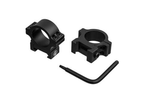 Кільця Open Range Cross-Slot 1" Low Matte