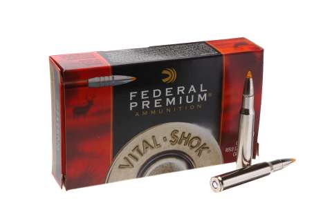 Патрон нарізний Federal Vital-Shok, 30-06, TROPHY TIP, пуля 165GR (10,69 г)