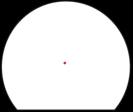 Приціл коліматорний TRIJICON SRO Adj. LED 1.0 MOA Red Dot - NS