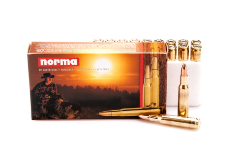 Патрон нарізний Norma, 222Rem FMJ, 3.6 г (55 Gr)