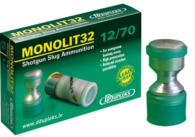 Патрон гладкоствольних DDupleks Monolit32 12/70
