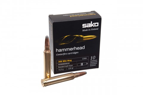 Набої Sako Hammerhead 300 Win Mag SP 220Gr (14,26 г)