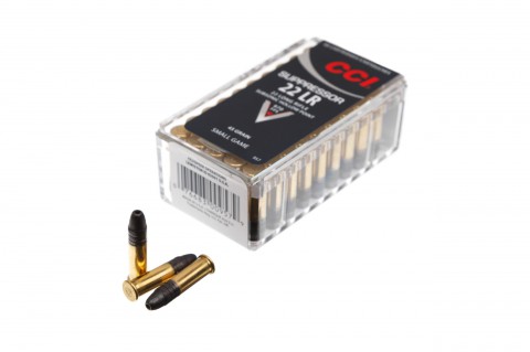 Патрон нарізний CCI Suppressor 22LR LHP 2,92 г (45GR)