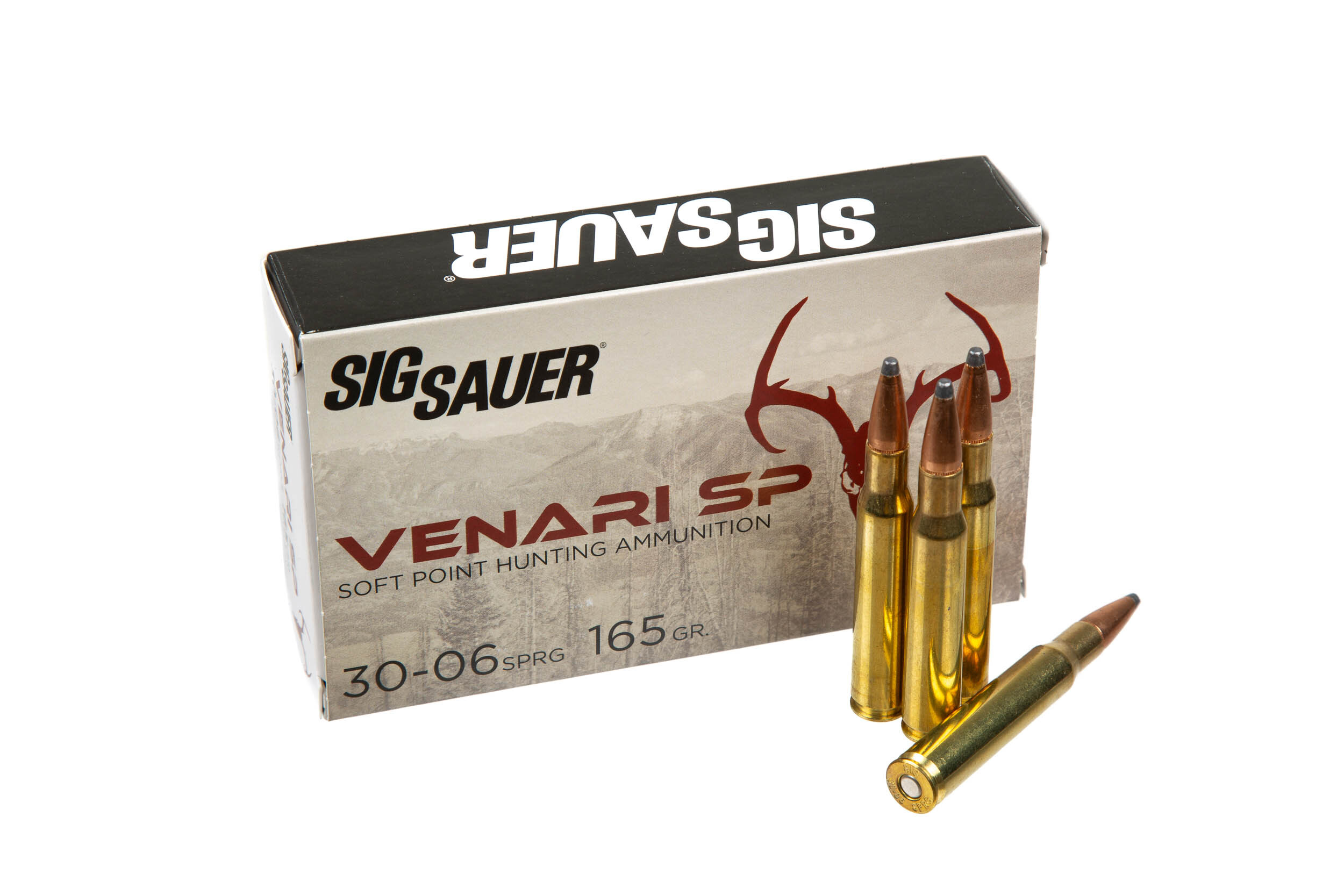 Патрон нарезной Sig Sauer Venari SP 30-06 165Gr (10,7 г)