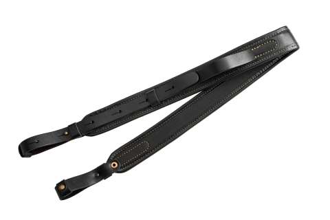 Ремінь шкіряний на підкладці вузький