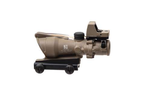 Комплект TRIJICON приціл ACOG 4x32 BAC і приціл коліматорний RMR 3.25 МОА FDE