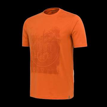 Футболка чоловіча Logo "Beretta" (помаранчевий)
