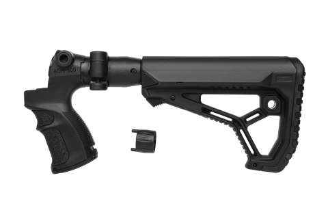 AGMF500FK Приклад складаний з пістолетним руків'ям FAB для Mossberg 500, чорний