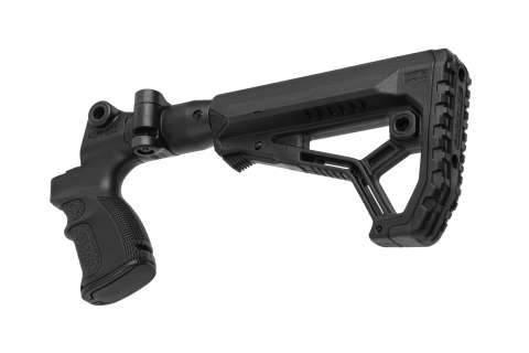 AGMF500FK Приклад складаний з пістолетним руків'ям FAB для Mossberg 500, чорний