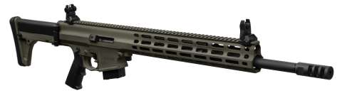 Карабін нарізний Robinson XCR-L 223REM 18,6" Gas Piston 1:7 Heavy M-Lok Green