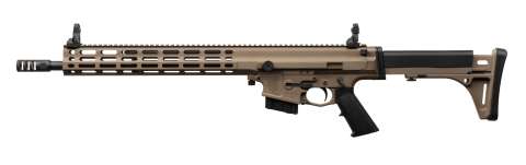 Карабін нарізний Robinson XCR-L 223REM Gas Piston 16'' 1:7 Heavy M-Lok FDE