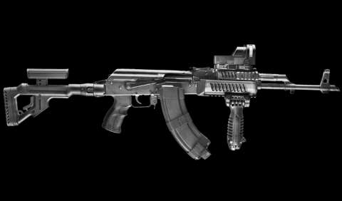 Руків'я пістолетне FAB для AK-47, зелене