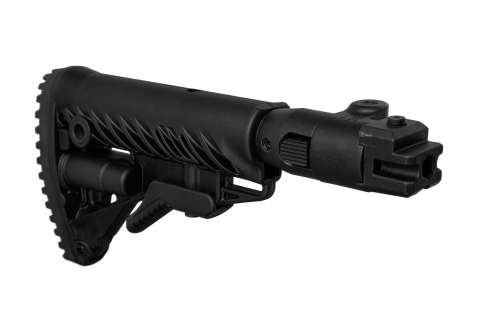 Приклад телескопічний FAB M4 для AK 47, полімер, чорний