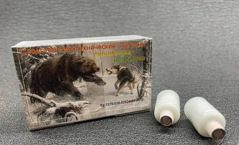 Різьбові сигнальні набої мисливця, зелений колір