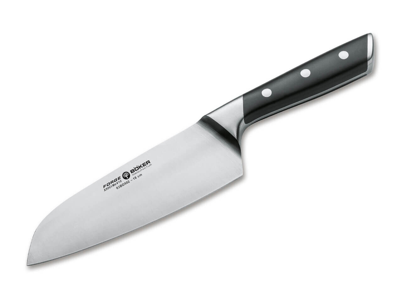 Кованый кухонный нож-сантоку Boker Forge Santoku