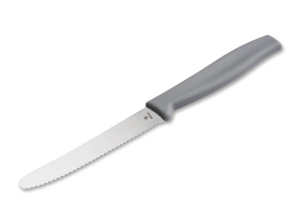 Серрейторный кухонный нож Boker Sandwich Knife, серый