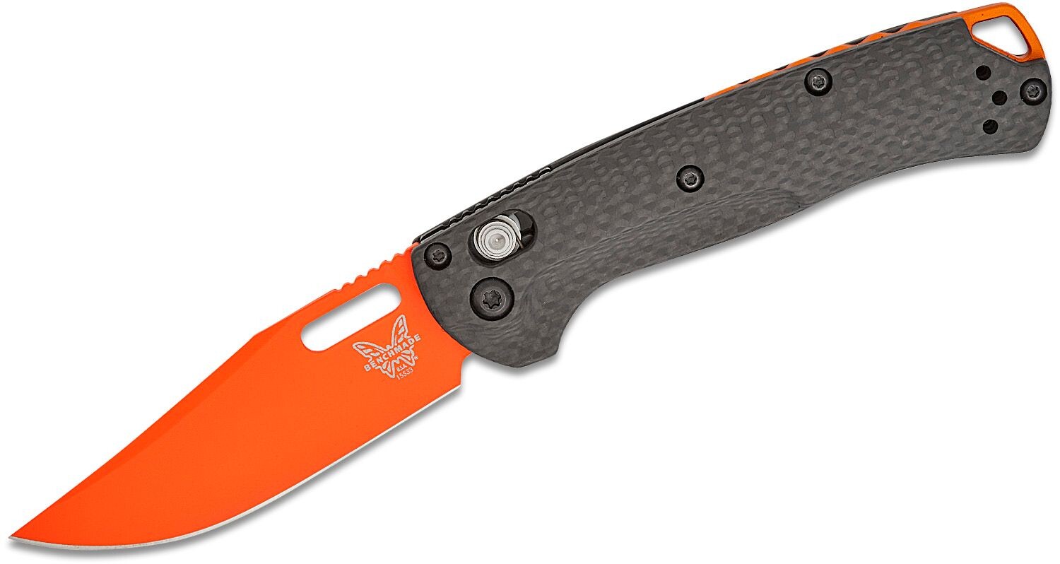 Нож Benchmade "Mini Taggedout", orange, CF