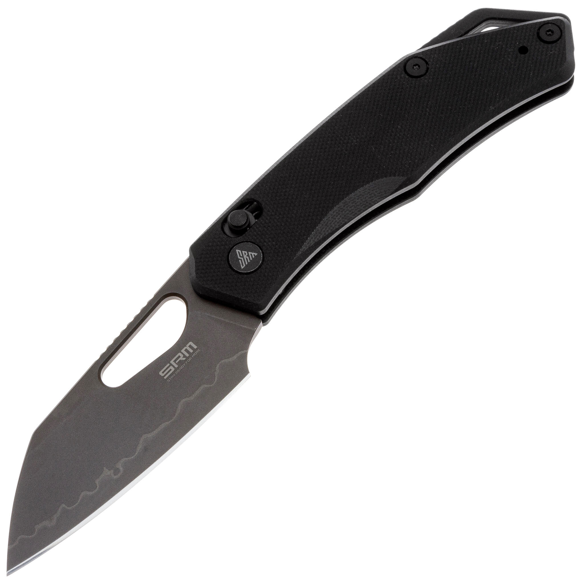 Нож SRM Cub 261M-GB2, Lam. 140Cr, G10, черный