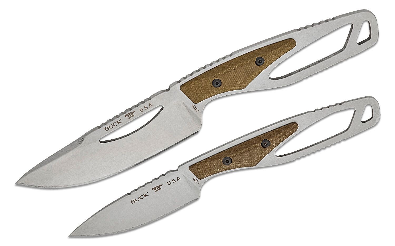 Набор ножей Buck "PakLite Pro Field Kit", олива