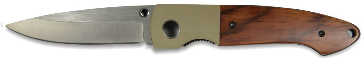 46002/GCW Нож Maserin Explorer, D2, G10 + орех