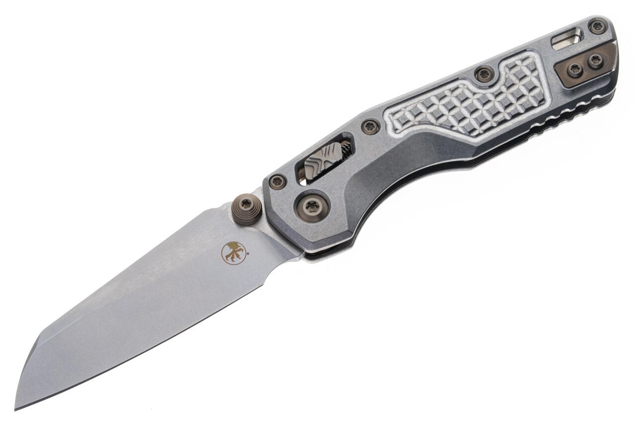 Нож Microtech MSI Mini Ram-Lok Marfione Select Stnwsh Frag Ti w/ flamed Ti/Br Dbl Vapor