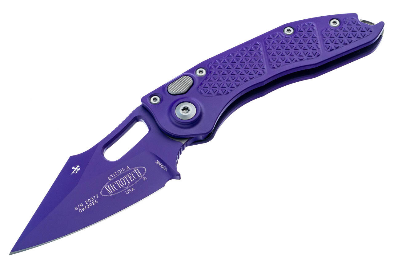 Нож Microtech Stitch S/E Standard Cerakote Purple