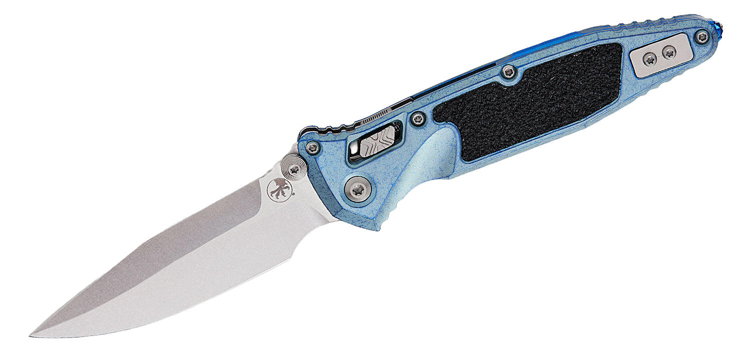 Нож Microtech Socom Ram-Lok Spear Marfione Select Ice Blue Ti Textured