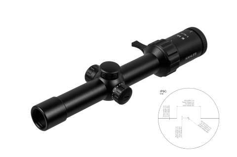 Приціл оптичний KAHLES K 18i 1-8x24 (30 mm) SFP illum. IPSC