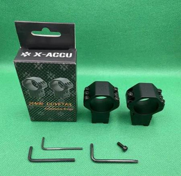 КІЛЬЦЯ X-ACCU 30 ММ ADJUSTABLE ELEVATION DOVETAIL VECTOR OPTICS