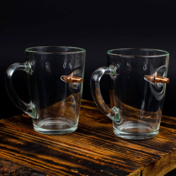 Чашка зі справжньою кулею 7.62 мм