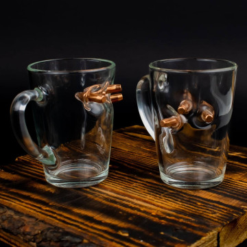 Пара чашок з тьома кулями в подарунковій упаковці