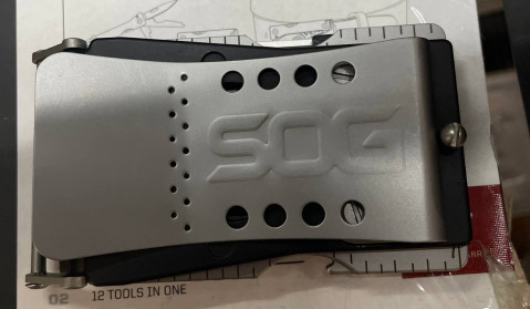 Мультитул-пряжка SOG Sync II (65мм, 12 функцій)